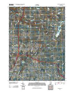 Cedarville 2010 topographic map thumbnail