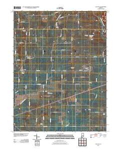 Clayton 2010 topographic map thumbnail