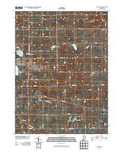 Corunna 2010 topographic map thumbnail