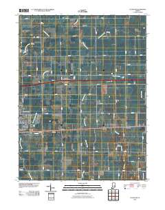 Cleveland 2010 topographic map thumbnail
