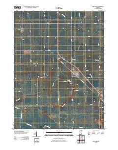 Earl Park 2010 topographic map thumbnail