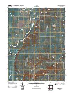 Fairbanks 2011 topographic map thumbnail