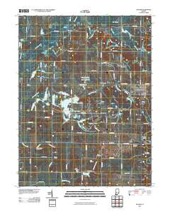 Dugger 2010 topographic map thumbnail