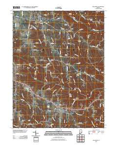 Dillsboro 2010 topographic map thumbnail