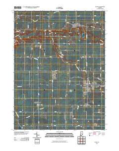Flora 2010 topographic map thumbnail