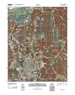 Fort Knox 2010 topographic map thumbnail