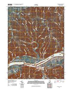 Florence 2010 topographic map thumbnail