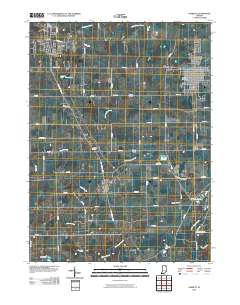 Garrett 2010 topographic map thumbnail
