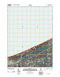 Dune Acres 2011 topographic map thumbnail