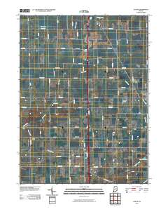 Gaston 2010 topographic map thumbnail