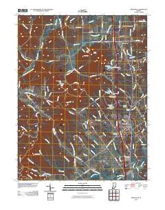 Henryville 2010 topographic map thumbnail