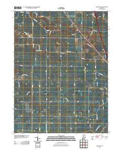 Hazelrigg 2010 topographic map thumbnail