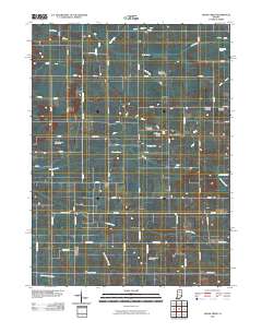 Grass Creek 2010 topographic map thumbnail