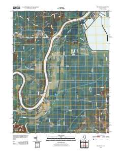 Keensburg 2010 topographic map thumbnail
