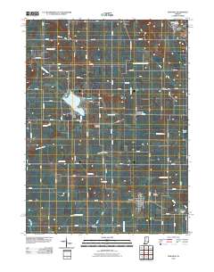 Kewanna 2010 topographic map thumbnail