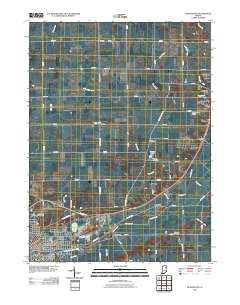 Huntington 2010 topographic map thumbnail