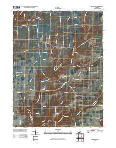 Millhousen 2010 topographic map thumbnail