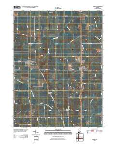 Linden 2010 topographic map thumbnail