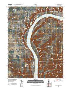 Madison West 2010 topographic map thumbnail
