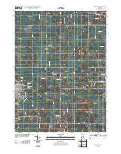 Knox East 2010 topographic map thumbnail