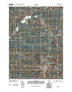 Lagrange 2010 topographic map thumbnail