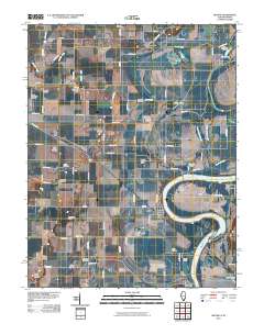 Maunie 2010 topographic map thumbnail