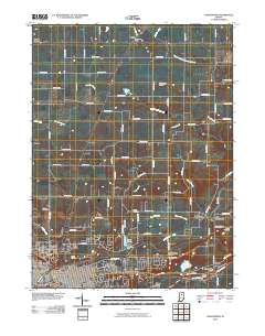 Logansport 2010 topographic map thumbnail