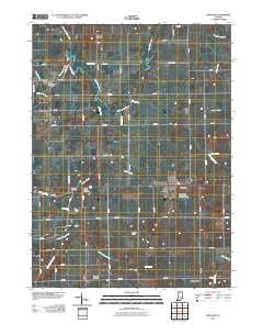 Mentone 2010 topographic map thumbnail
