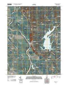 Merom 2010 topographic map thumbnail