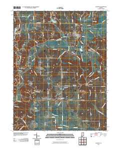 Gosport 2010 topographic map thumbnail