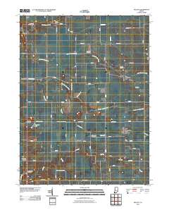 Mellott 2010 topographic map thumbnail