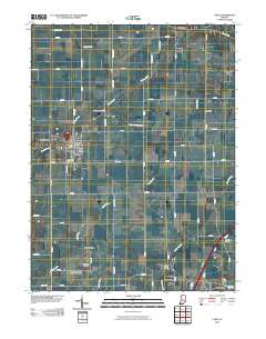 Lapel 2010 topographic map thumbnail