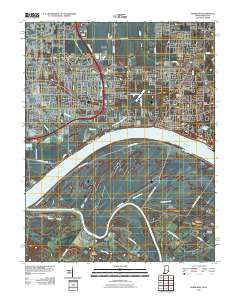 Newburgh 2010 topographic map thumbnail