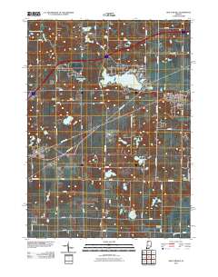 New Carlisle 2010 topographic map thumbnail