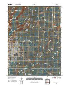 New Castle East 2010 topographic map thumbnail