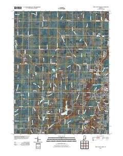 New Castle West 2010 topographic map thumbnail