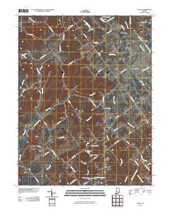 Otisco 2010 topographic map thumbnail