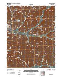 Nashville 2010 topographic map thumbnail