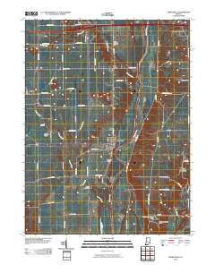 Perrysville 2010 topographic map thumbnail
