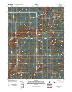 North Salem 2010 topographic map thumbnail