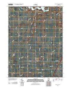 Mount Etna 2010 topographic map thumbnail