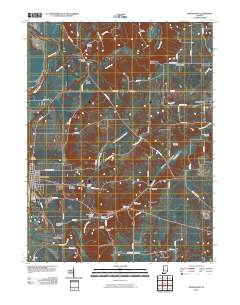 Montezuma 2010 topographic map thumbnail