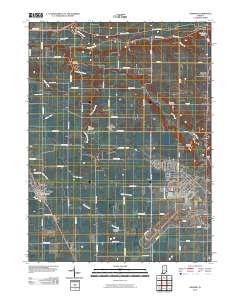 Onward 2010 topographic map thumbnail