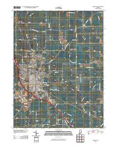 Lebanon 2010 topographic map thumbnail