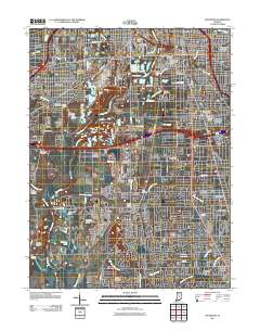 Maywood 2011 topographic map thumbnail