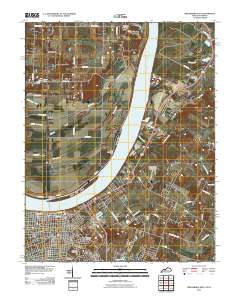 Owensboro East 2010 topographic map thumbnail