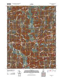 Reelsville 2010 topographic map thumbnail