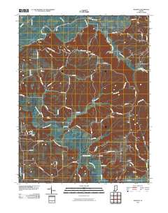 Modesto 2010 topographic map thumbnail