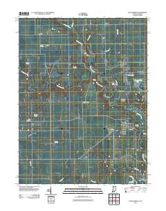 Saint Bernice 2011 topographic map thumbnail