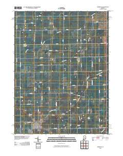 Sheridan 2010 topographic map thumbnail